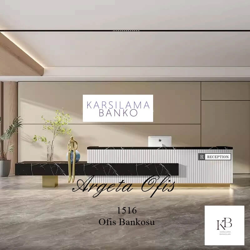 1516 Karşılama Bankoları - Fonksiyonellik ve estetik yan yana. 1516 Karşılama Bankoları