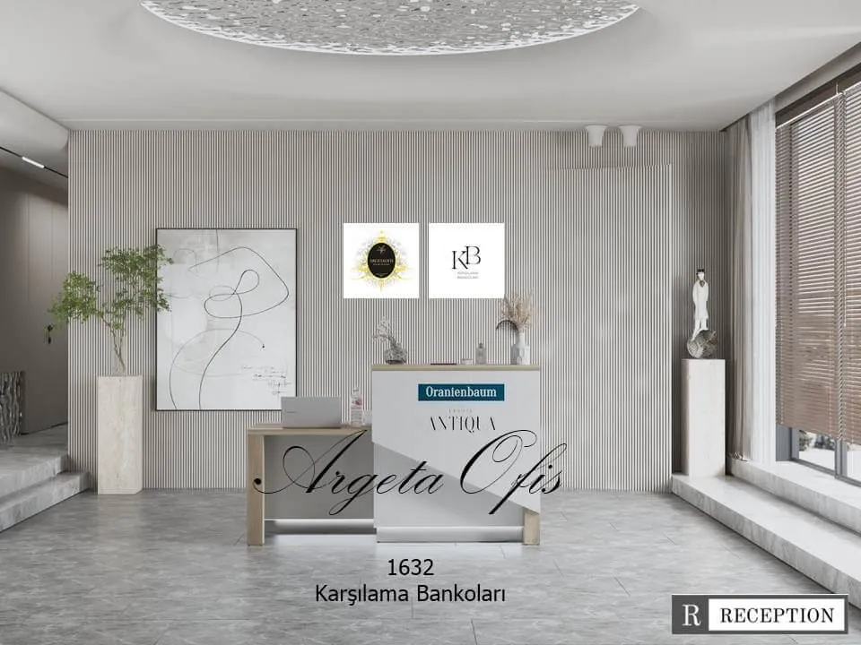 1632 Karşılama Bankoları - Zarafet ve Güven Veren Çözümler 1632 Karşılama Bankoları