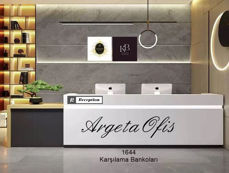 1644 Karşılama Bankoları - Kurumsal Çizgilerle Güçlü İmaj 1644 Karşılama Bankoları
