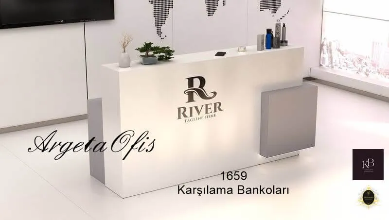 1659 Karşılama Bankoları - Tek Kişilik Fonksiyonel 1659 Karşılama Bankoları
