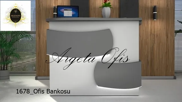 1678 Karşılama Bankoları - Prestij ve Güven Vurgulu Tasarım 1678 Karşılama Bankoları