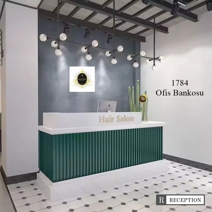 1784 Karşılama Bankoları - Yüksek Arkalıklı Fonksiyonel 1784 Karşılama Bankoları
